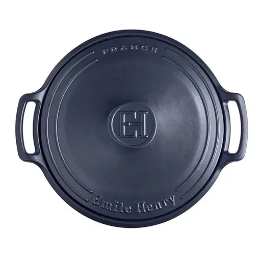 Каструля Emile Henry з кришкою 6 л синя (664770) - фото 2