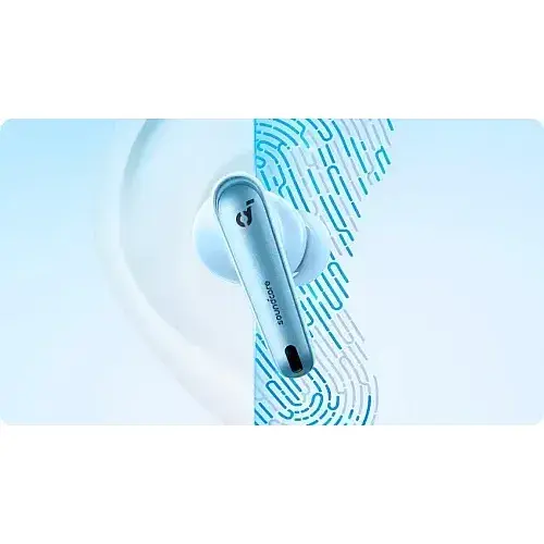 Наушники TWS Anker SoundCore Liberty 4 NC Light Blue (A3947G61) RU - фото 4
