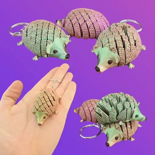 3D Игрушка Ёжик, 7 см, подвижный - фото 2