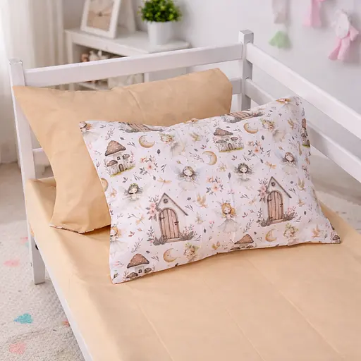 Наволочка MirSon Kids Time бязь Fairy Home 50x70 см (2200012575031) - фото 1