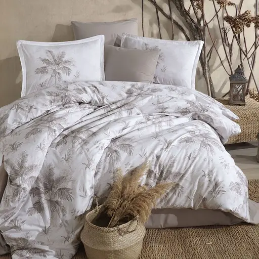 Постільна білизна Loretto V1 Bej Ранфорс Clasy pbe0052076 - фото 1