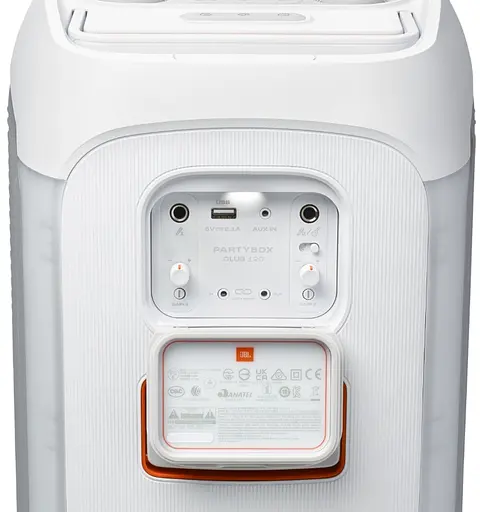 Портативная акустика JBL PartyBox Club 120 White (JBLPBCLUB120SWEP) (7089287) - фото 5