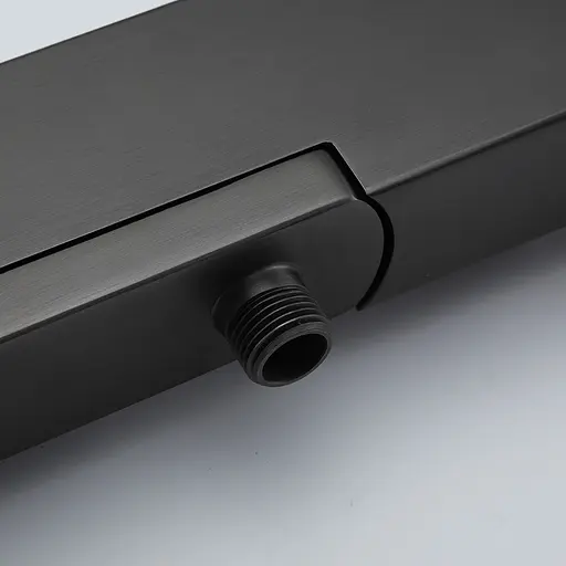 Смеситель для ванны Gappo G3217-9 оружейная сталь Графитовый хром - фото 4