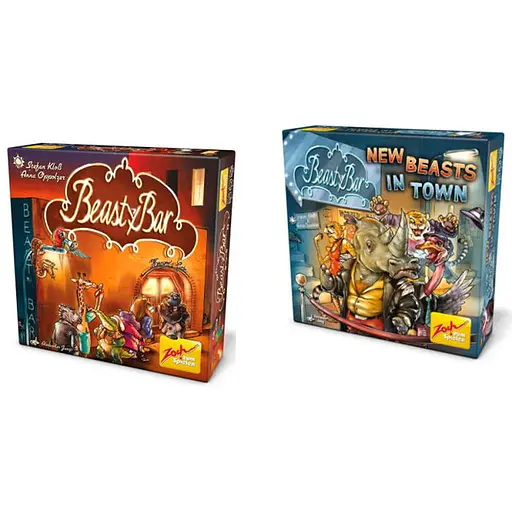 Настольная игра Zoch Beasty Bar с дополнением New Beasts in Town (англ.) (601105155+1) - фото 1