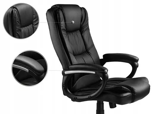 Офисное кресло SOFOTEL Porto EG-2435 black - фото 5