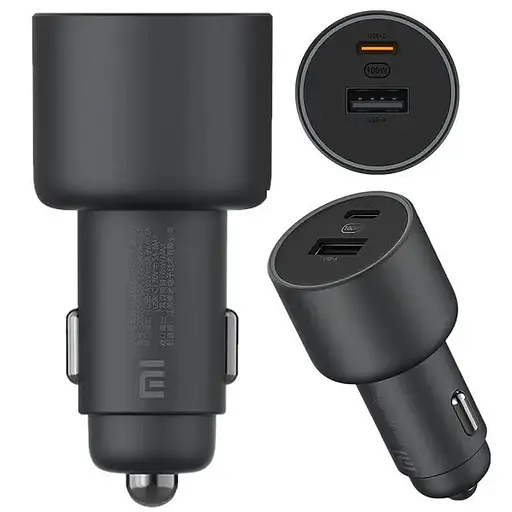 Автомобільний зарядний Xiaomi Mi Car Charger 100 W 1 A1C 100 ватів - фото 3