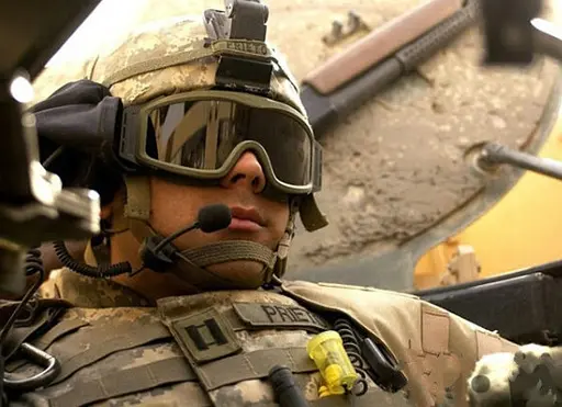 Тактичні окуляри (3 вставні лінзи) Оливковий - фото 6