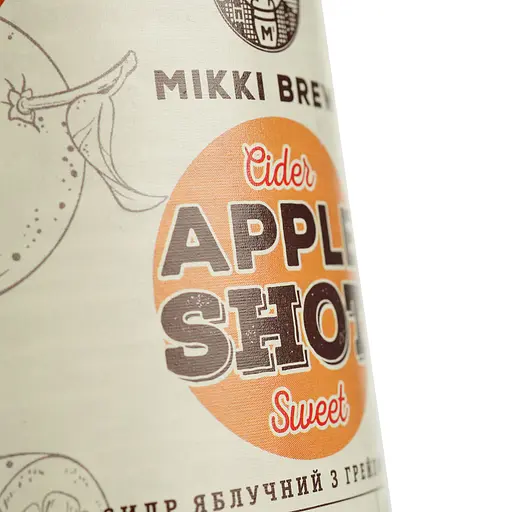 Сидр Volynski Browar Apple Shot, сладкий, 6%, 0,33 л - фото 5