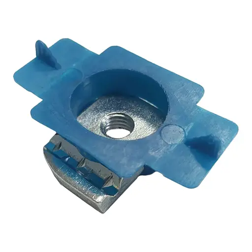 Гайка монтажна М8 із фіксатором для кріплення сонячних панелей - фото 1