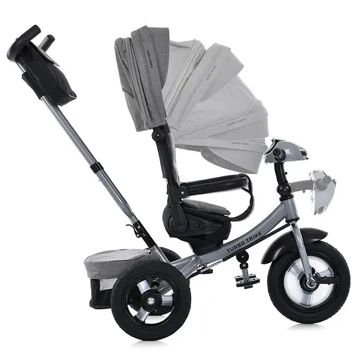 Дитячий триколісний велосипед MT 1007-8 сірий - фото 5