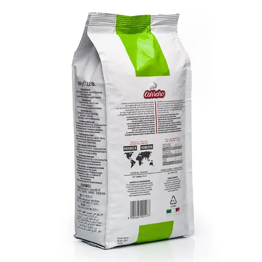 Кофе в зернах Carraro Crema Espresso 1 кг - фото 4