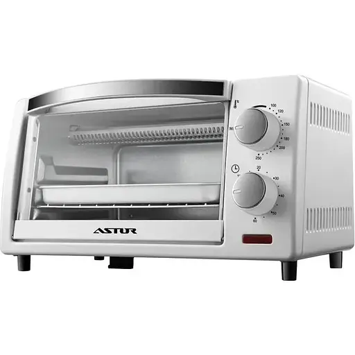 Духовка ростерная Astor CZ-2209 мини-печь 9 л белая - фото 1