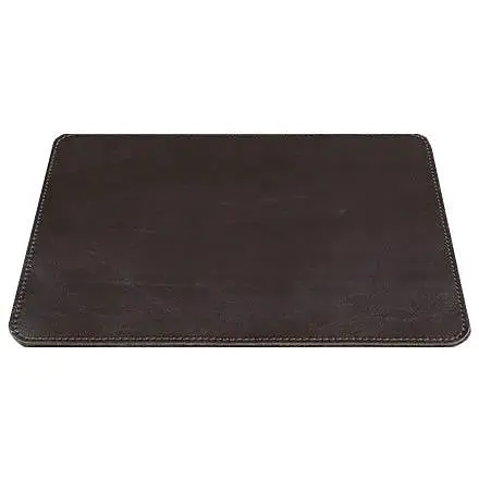 Килимок для мишки BlankNote  краст з натуральної шкіри 1.0 темно-коричневий - фото 1