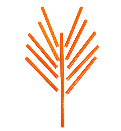 Светоотражатели на спицы колеса велосипеда 12 шт оранжевый (G00010404)