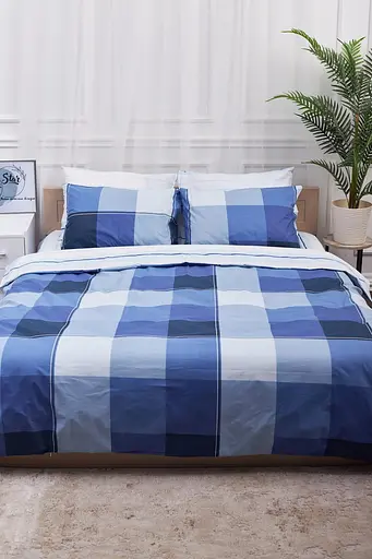 Комплект постельного белья Moon&Star семейный 160х220х2 наволочки 2х70х70 Finland Бязь Gold Люкс - фото 2