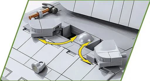 Конструктор дитячий танк Panzerkampfwagen E-100 COBI 2572 - фото 5