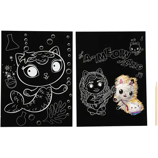 Набір гравюр Gabby's Dollhouse 2 шт. 26х19.5 см (GD23346) - фото 4