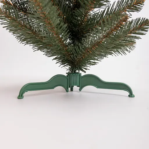 Штучна новорічна декоративна міні ялинка «Полонинська» зелена 60 см Lugi SOK-M-03-3 - фото 4