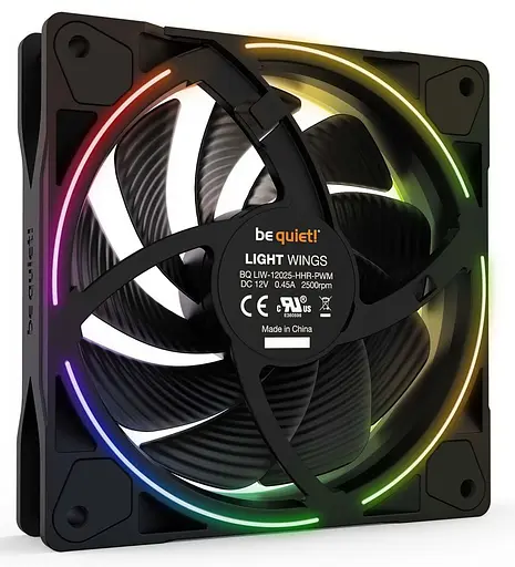 Вентилятор Be quiet! LIGHT WINGS 120mm PWM high-speed (BL073) - фото 2
