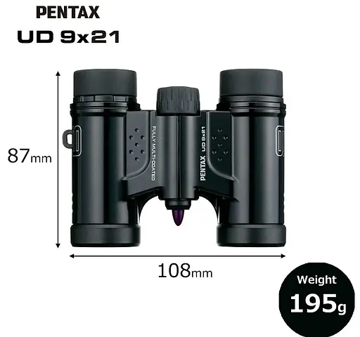Бинокль Pentax UD 9x21 (61811) - фото 3