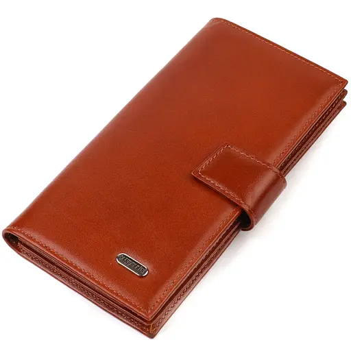 Чоловічий шкіряний гаманець Canpellini 9.5х19х2 см acs0025728 - фото 1