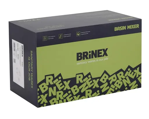 Смеситель для ванны Brinex Pure 006 Nickel BRIPUR006NKL - фото 6