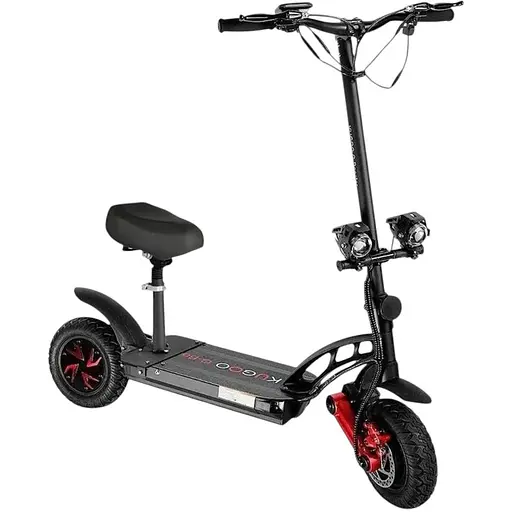 Электросамокат Двухмоторный Kugoo G-Booster (2400W, 23Ah) с сиденьем