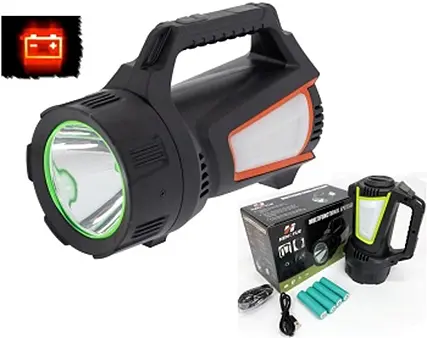 Кемпінговий ліхтар X-Balog T100-JS881B 10W XHP + SMD (білий-червоний-синій) Type-C 4х18650 (4+4 режими) - фото 9