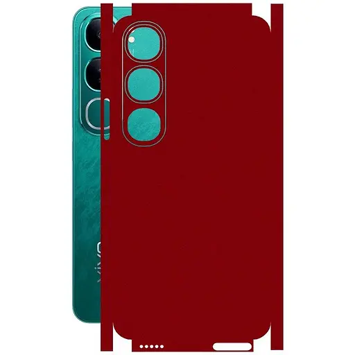 Захисна плівка StatusSKIN для Vivo Y300 5G Корпус Вініл Металік червоний