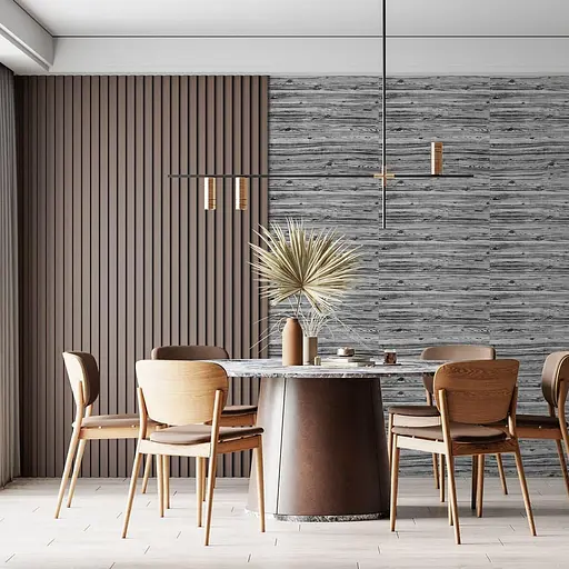 Самоклеющаяся 3D панель 19600x700x3мм Дерево Зебра SW-00001475 - фото 7