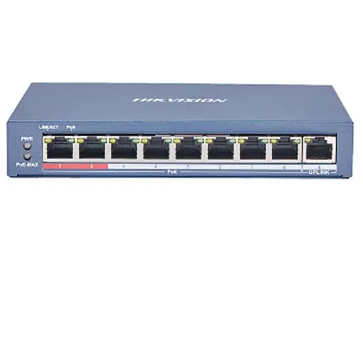 Комутатор Hikvision DS-3E0109P-E(C)
