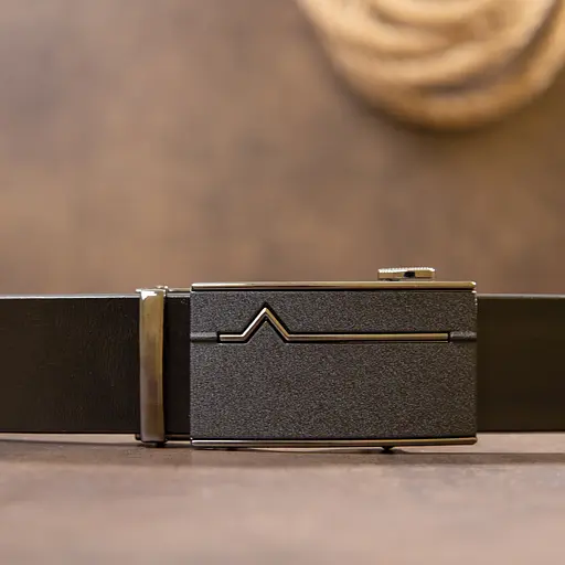 Ремінь шкіряний Vintage чоловічий 115х3,4 см acs0016955 - фото 6