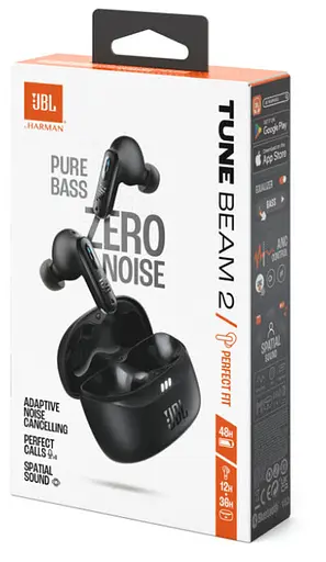 Гарнитура JBL TUNE BEAM 2 Black (JBLTBEAM2BLK) - фото 11
