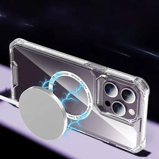 Чохол TPU Gorilla with MagSafe для Apple iPhone 14 Pro 6.1 Clear - фото 2