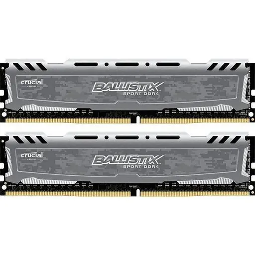Модуль памяти Ballistix DDR4 16Gb (2х8) Crucial Sport LT 2400 MHz (BLS8G4D240FSB.16FBR2) Б/у - фото 1