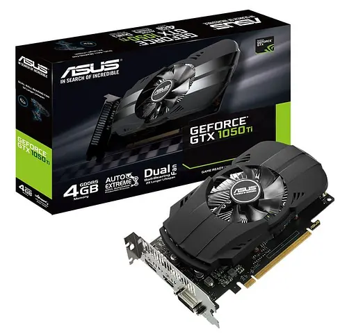 Видеокарта ASUS GTX 1050Ti 4Gb Phoenix (PH-GTX1050TI-4G) (GDDR5, 128 bit, PCI-E 3.0 x16) Б/у - фото 5
