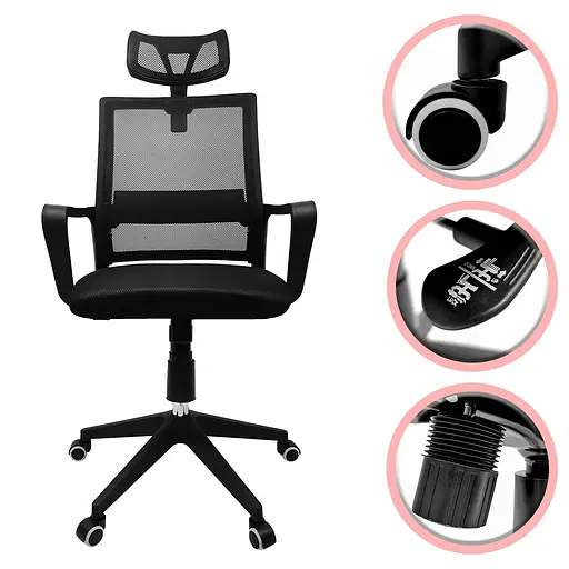 Крісло офісне Kontrast Manager Black - фото 5