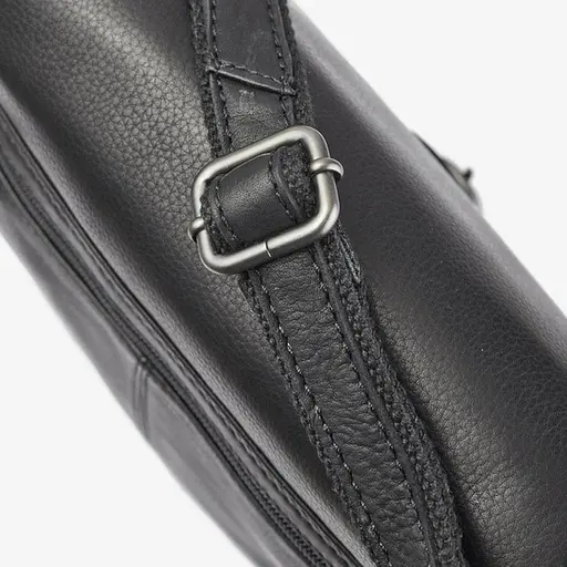 Кожаная мужская сумка через плечо Hill&Burry 30х24х9 см sum0025914 - фото 5