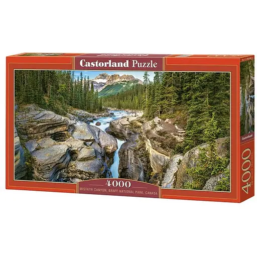Пазл Castorland Каньйон Містая Національний парк Банф Канада 4000 ел. (C-400348)