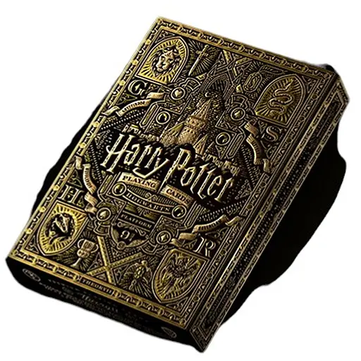 Карты игральные United States Playing Card Company Theory11 Harry Potter Hufflepuff (gold) (PC_T11HPH) - фото 1