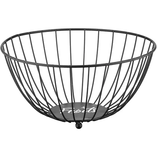 Корзина для фруктов Ardesto Midori черная AR0903B