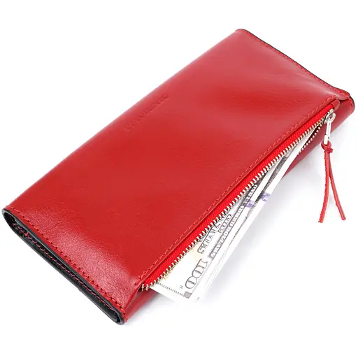 Женский кошелек Grande Pelle 21х10х2 см acs0022475 - фото 5