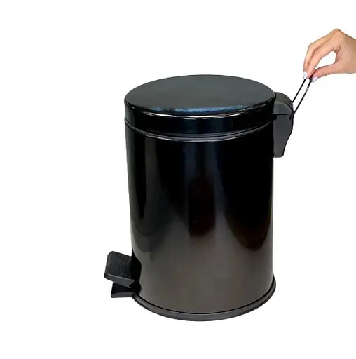 Відро для сміття з педаллю Mertinox 12 л Чорний 4501.2435S.430.05  - фото 2