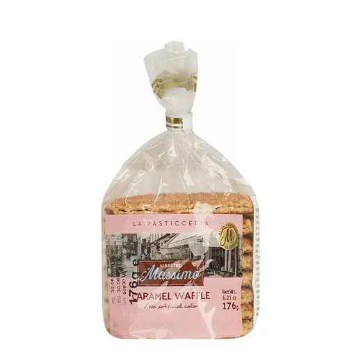 Вафли Maestro Massimo Stroopwafels с карамелью 176 г - фото 2