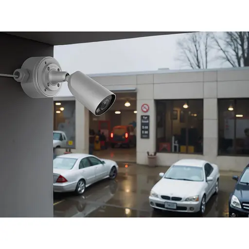 IP-камера Ajax дротова BulletCam HL white, 5мп, 2.8мм, гібридне підсвічування IR 35м, Led білий 50м, Poe, True WDR, IP 65, аудіо, угол огляду 100° до 110°, вулична, біла - фото 2