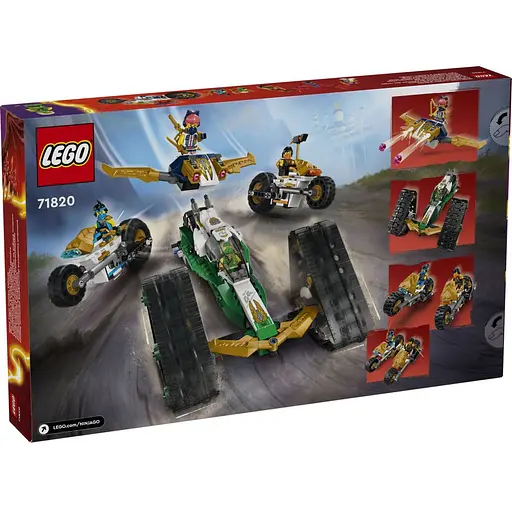 Конструктор LEGO Ninjago Комби-автомобиль команды ниндзя 576 деталей (71820) - фото 17
