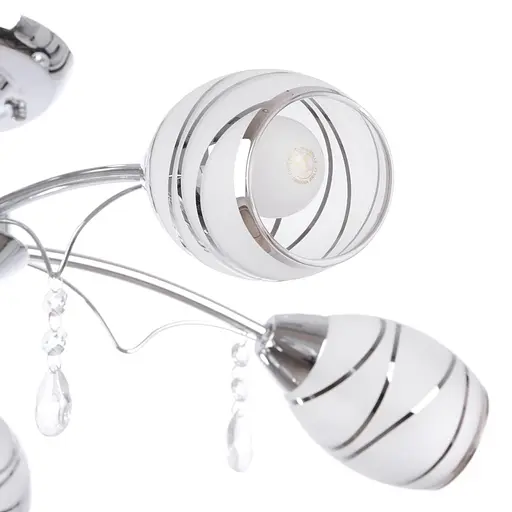 Люстра стельова Brille класична E14 40W CH (LK-242C/5) - фото 3