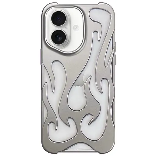 Чохол Epik TPU WinFire для Apple iPhone 16 Plus 6.7 Silver