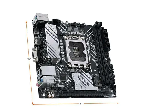 Материнская плата ASUS PRIME H610I-PLUS D4-CSM (PRIME H610I-PLUS D4-CSM) (Socket 1700, Intel H610, Mini-ITX) - фото 5