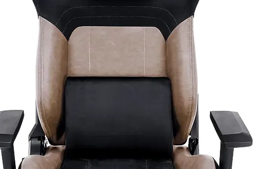 Геймерское кресло GT Racer черное с коричневым (X-2420 Black/Brown) - фото 10
